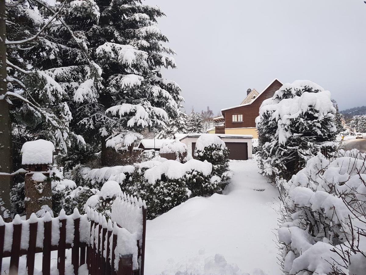 Ferienwohnung Grenzblick Oberwiesenthal Ngoại thất bức ảnh